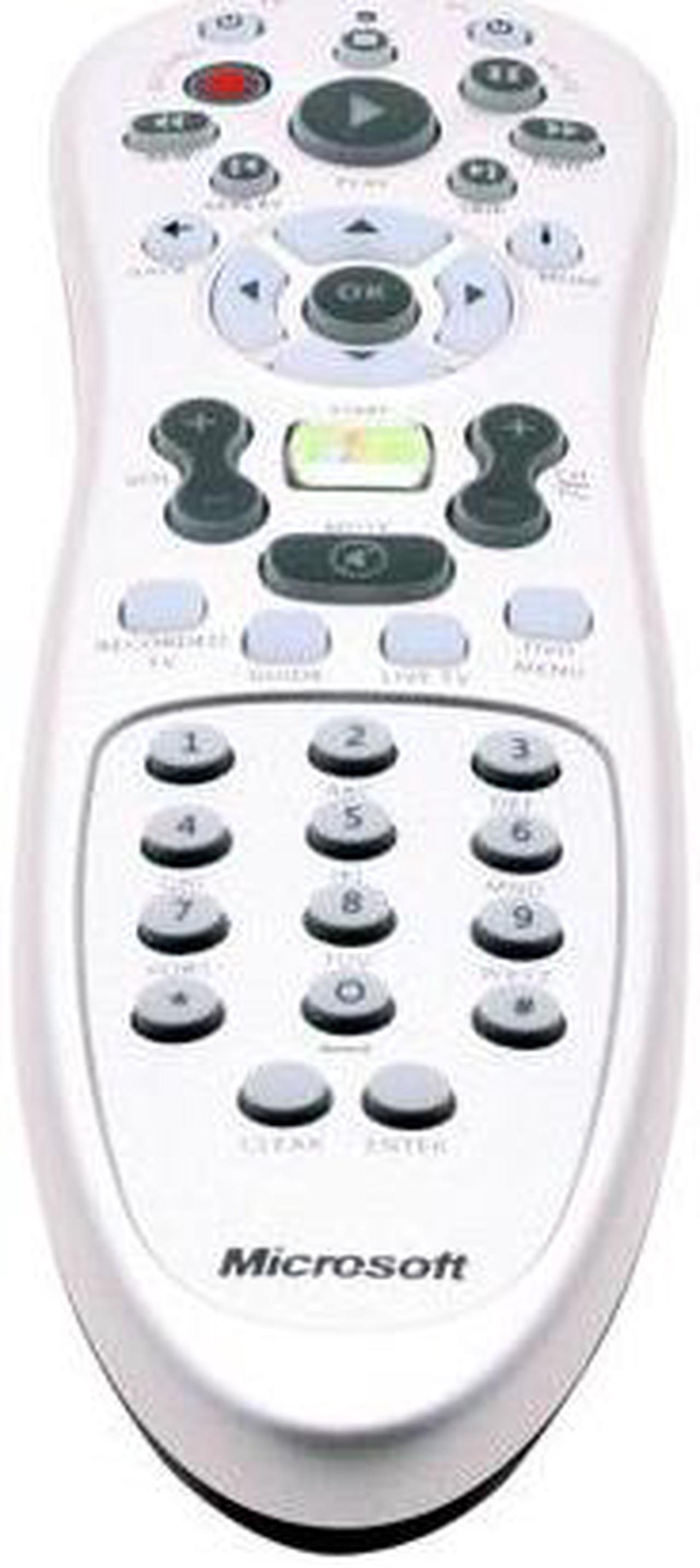 Alt view image 3 of 5 - Microsoft A9O-00018 WinXP Media Center Infrared Remote Control w/ Receiver