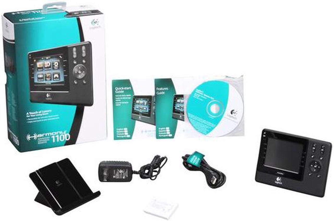 Alt view image 7 of 7 - Logitech Harmony 1100 Universal Infrared Advanced Remote Control
