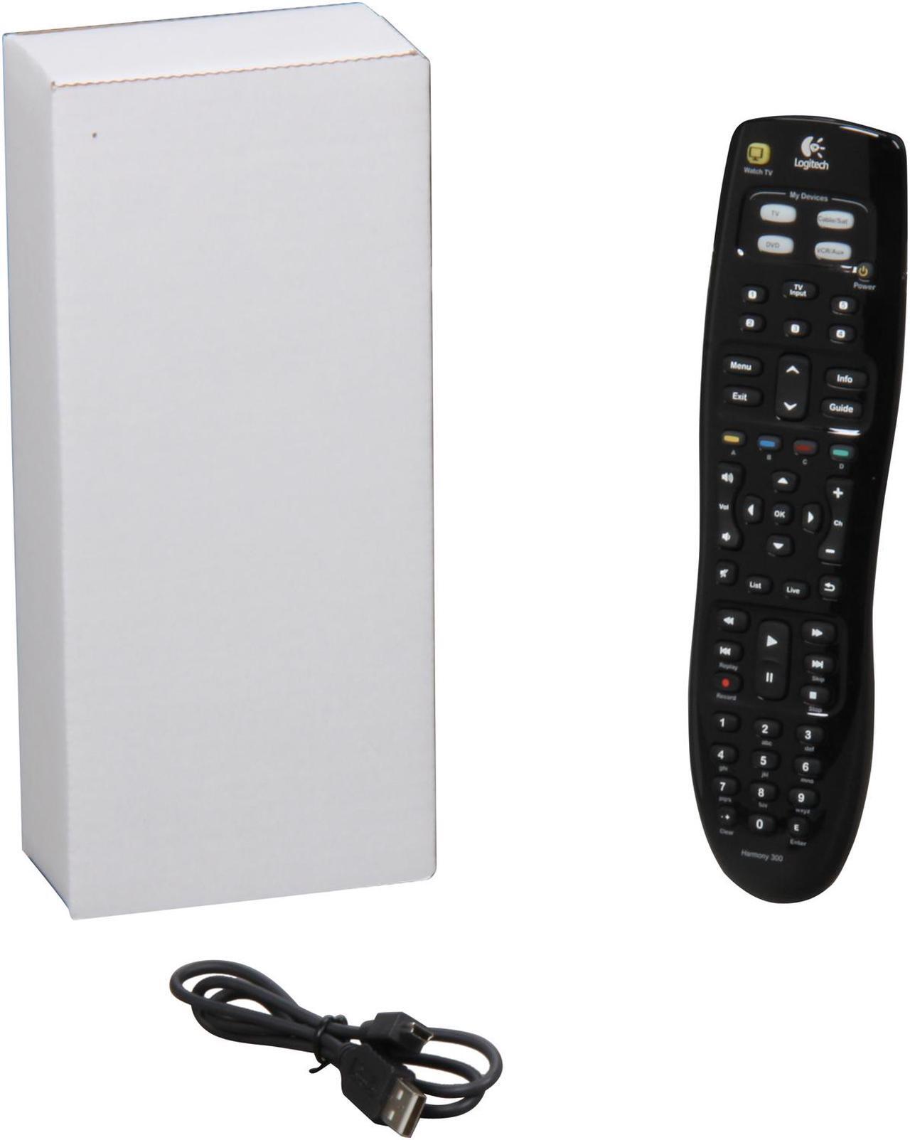Alt view image 4 of 4 - Logitech Harmony 300i Infrared Universal Remote - 3rd party