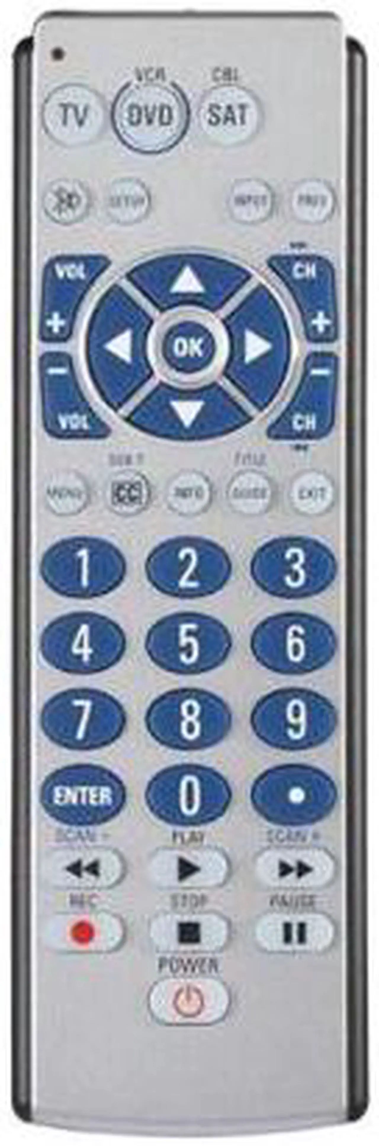 Main image of Zenith ZB310 Universal 3-Device Big Button Universal Remote