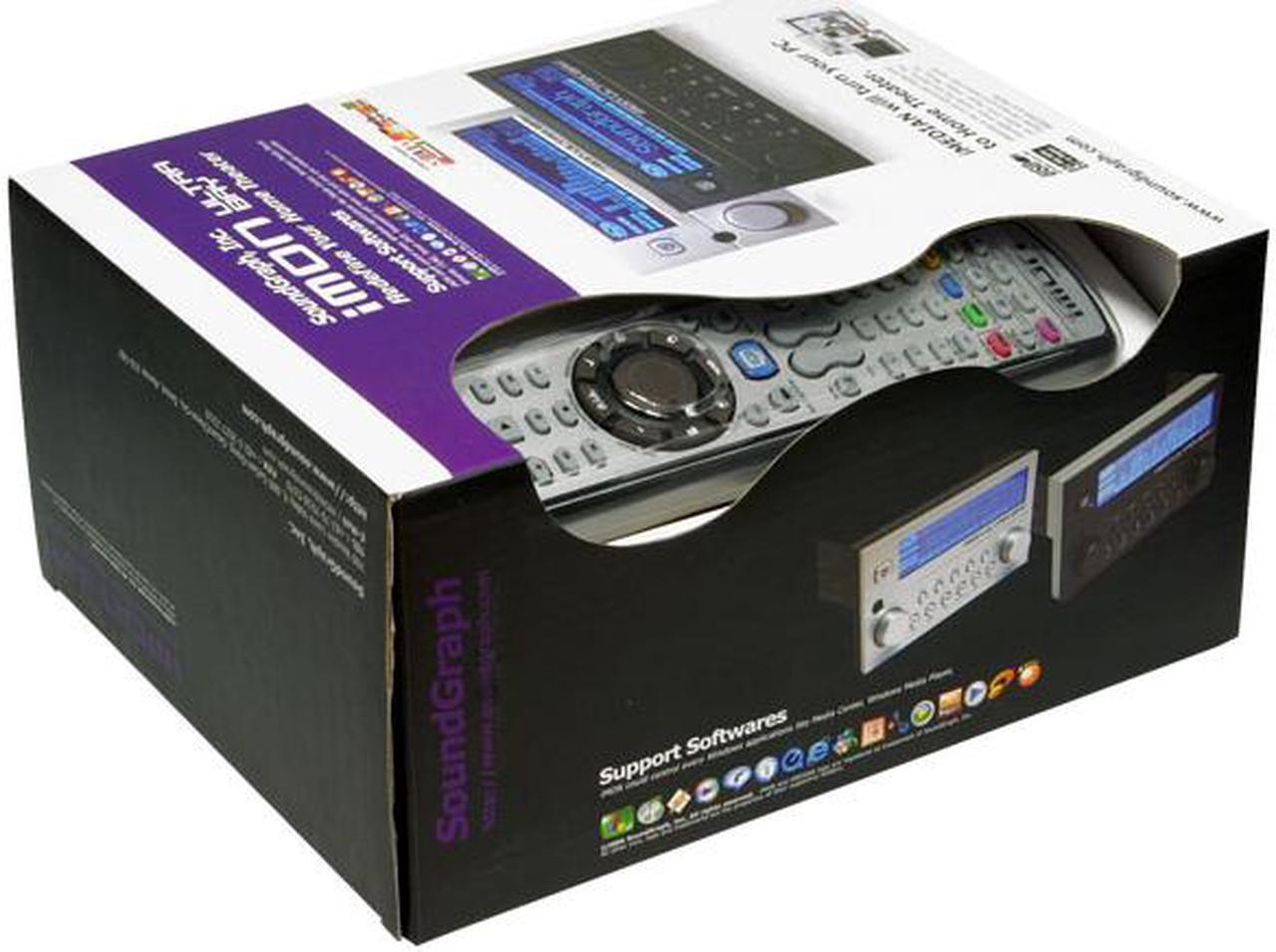 Alt view image 17 of 18 - soundgraph iMON UltraBay-B PC Infrared Remote Control Black