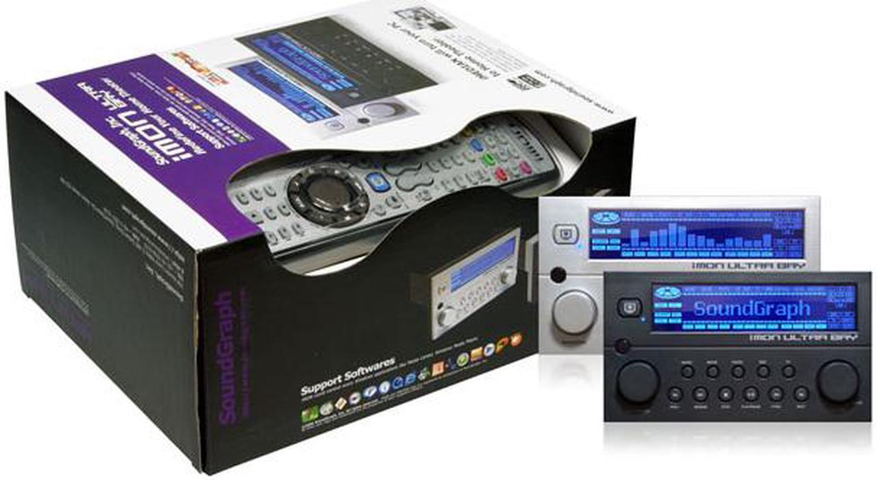 Alt view image 18 of 18 - soundgraph iMON UltraBay-B PC Infrared Remote Control Black