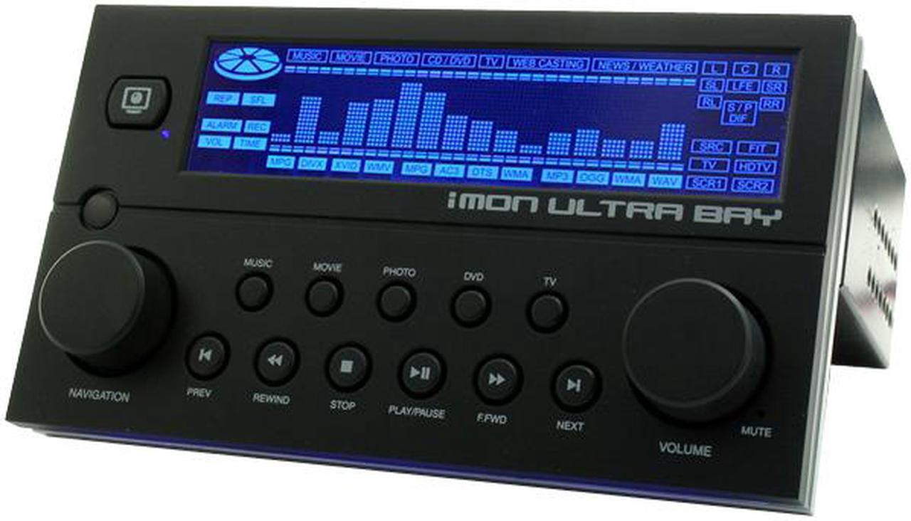 Alt view image 9 of 18 - soundgraph iMON UltraBay-B PC Infrared Remote Control Black