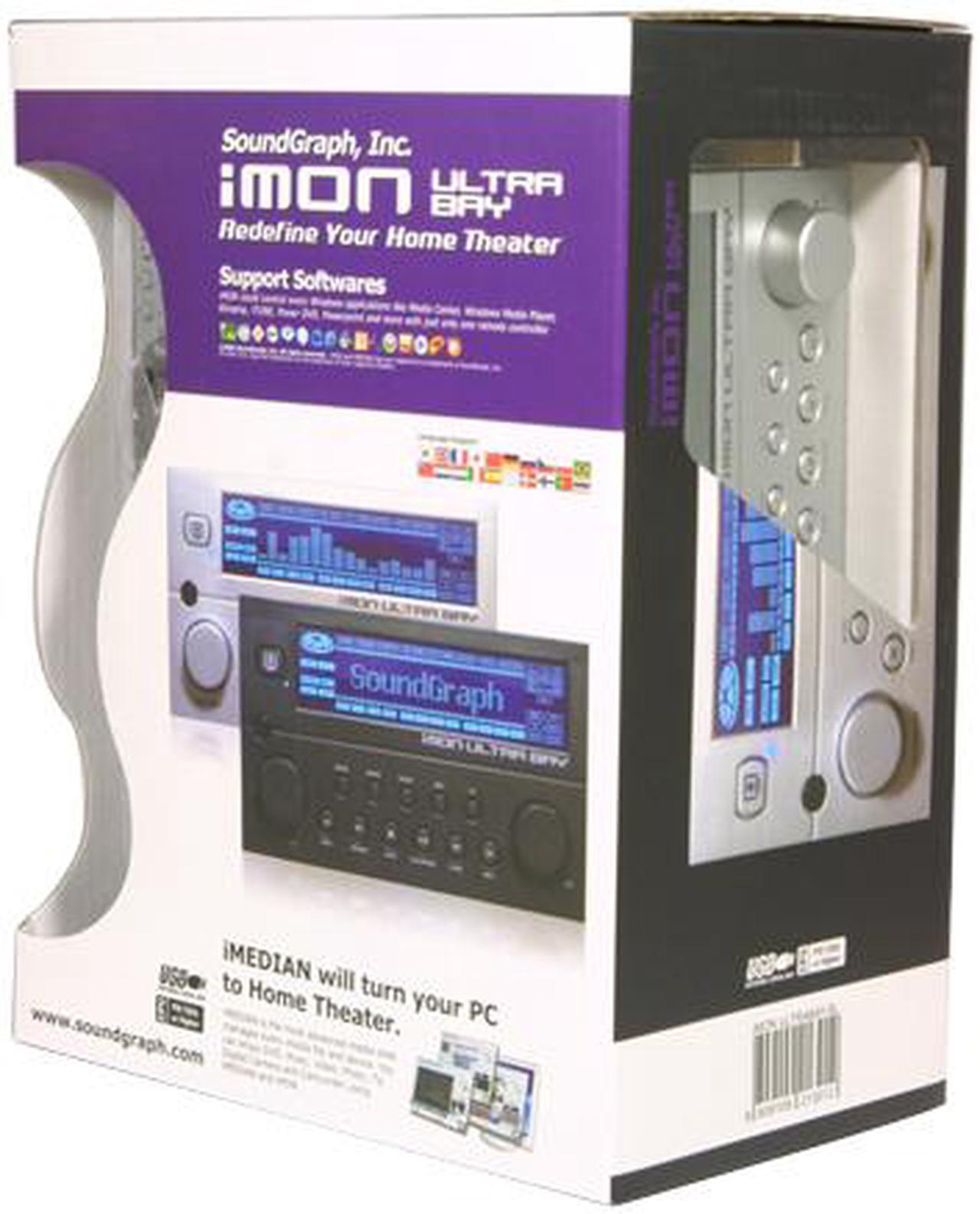 Alt view image 16 of 18 - soundgraph iMON UltraBay-B PC Infrared Remote Control Black