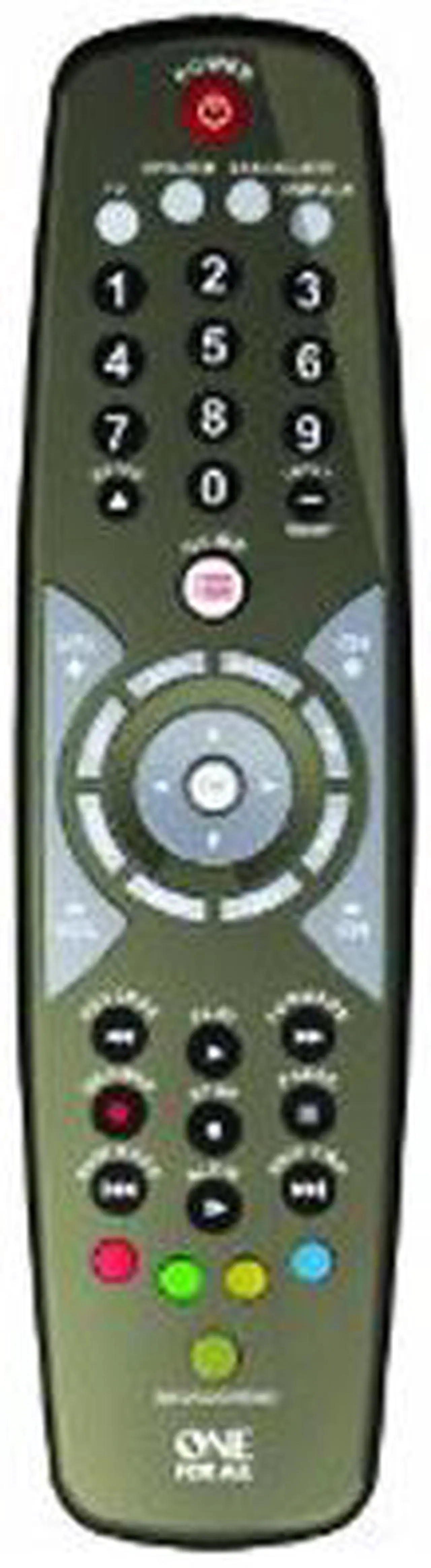 One For All OARN04S Universal 4 Device Universal Remote Control ...