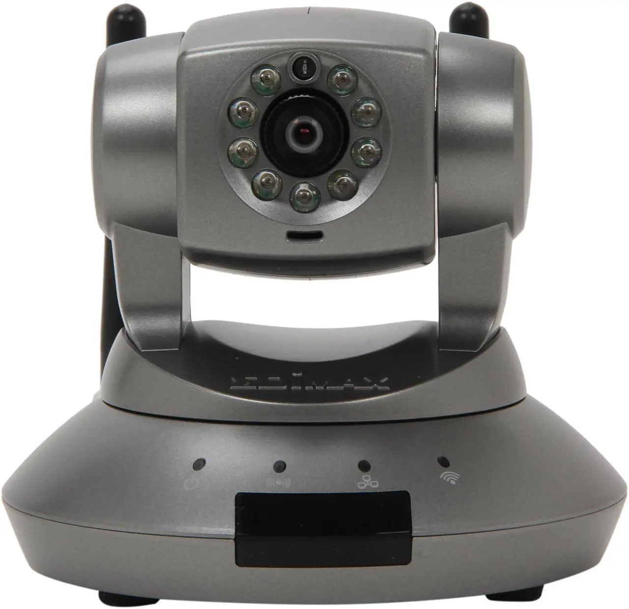 Alt view image 2 of 5 - Edimax IC-7110W Cloud Wireless-N IP Camera, 1.3 Mpx Lens, 1280x1024 Resolution, Pan & Tilt, Night Vision, H.264, SD card Slot, Plug-n-View, Free EdiView APP for Smartphone
