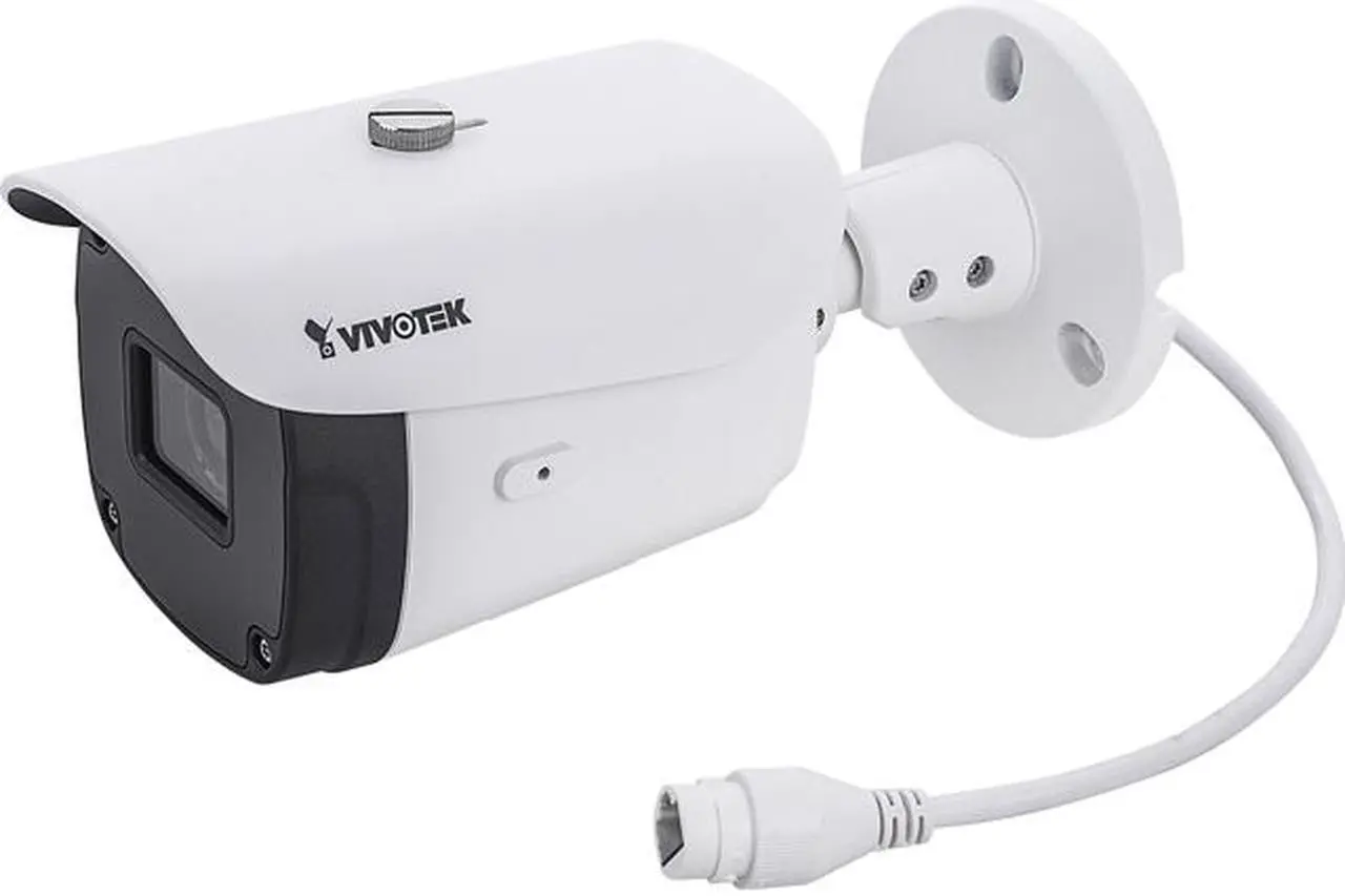 Main image of "Vivotek IB9388-HT 5 Megapixel Network Camera - Bullet - 98.43 ft Night Vision - H.265, H.264, Motion JPEG - 2560 x 1920 - 4.3x Optical - CMOS - Pole Mount, Corner Mount, Junction Box Mount - TAA Compl "