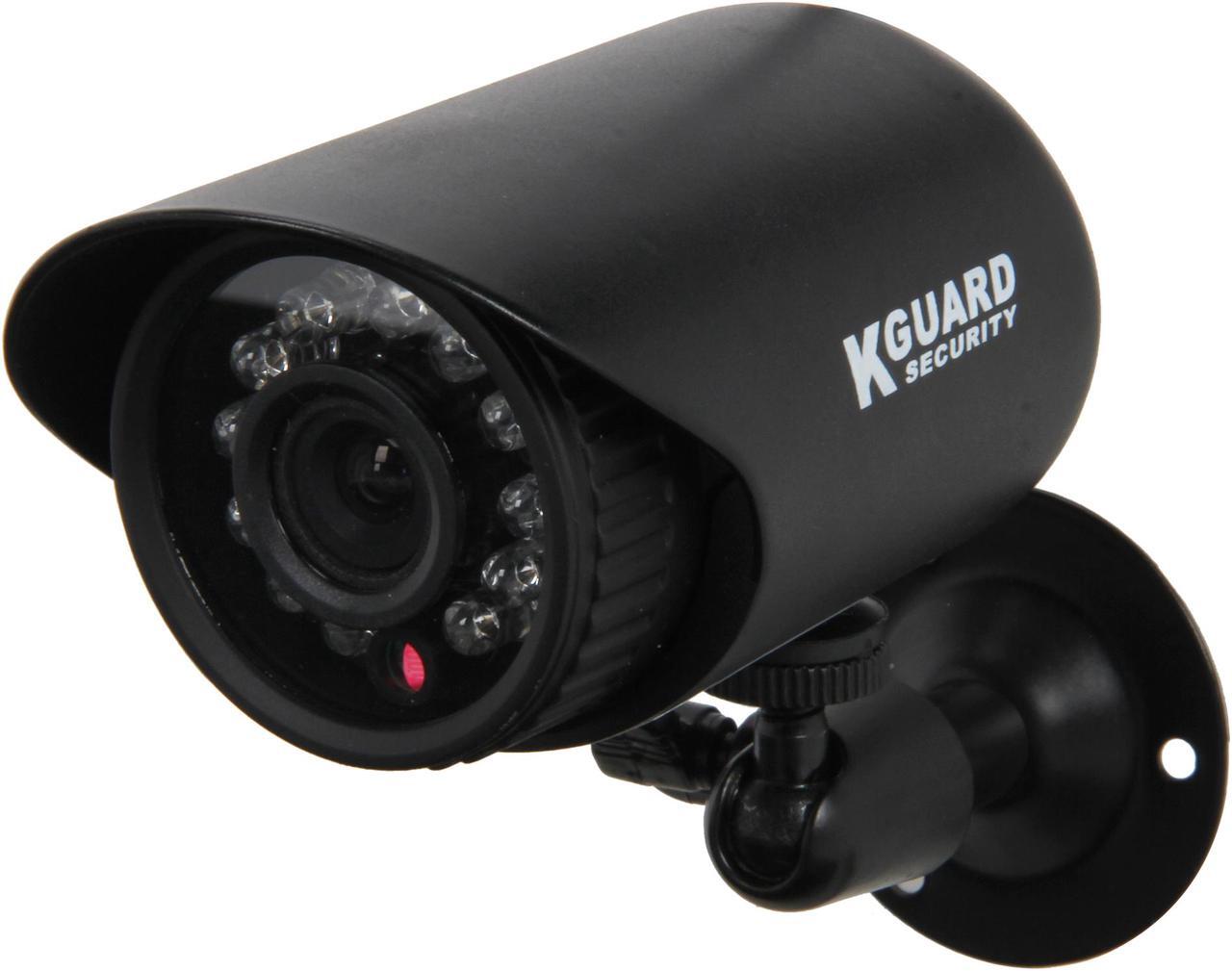 Alt view image 2 of 10 - KGuard KG-OT401-4FW426A-500G 4 Channel DVR Security System & 4 Cameras 480 TVL with Smartphone and Tablet Remote viewing