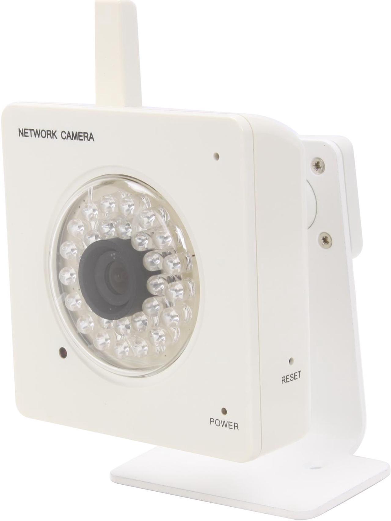 Main image of LTS Wireless-G+RJ45 IP Camera with 30 LED / MicroSD Card Record / iPhone Live View / White (LTCIP830MV-W)