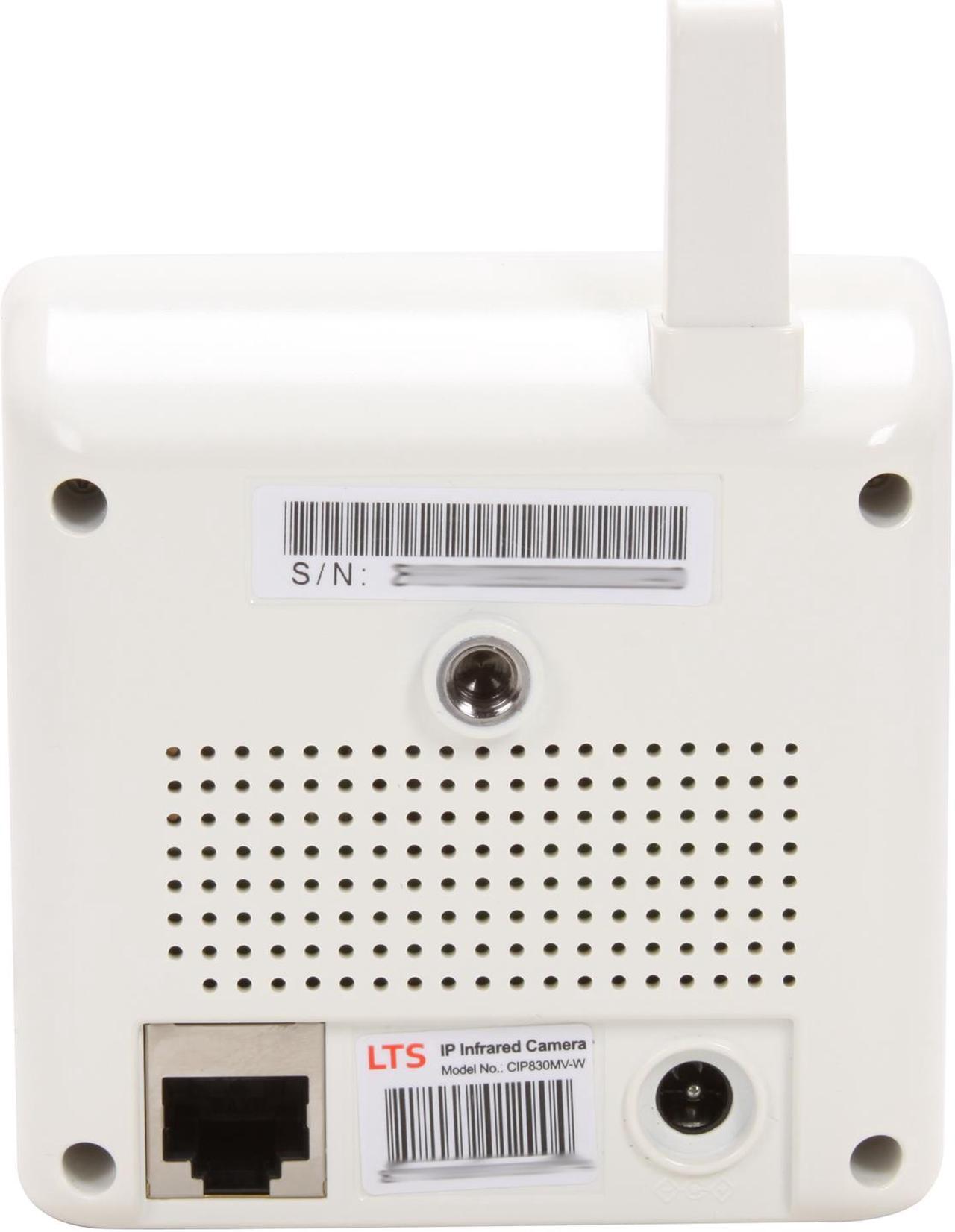Alt view image 5 of 7 - LTS Wireless-G+RJ45 IP Camera with 30 LED / MicroSD Card Record / iPhone Live View / White (LTCIP830MV-W)