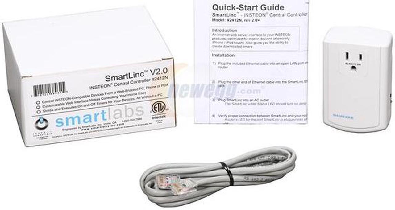 Alt view image 5 of 5 - SmartLabs 2412N SmartLinc - INSTEON Central Controller