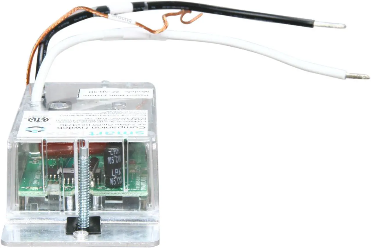 Alt view image 3 of 7 - SmartLabs 2474S 2-Wire INSTEON Switch Kit (Non-Dimming), White