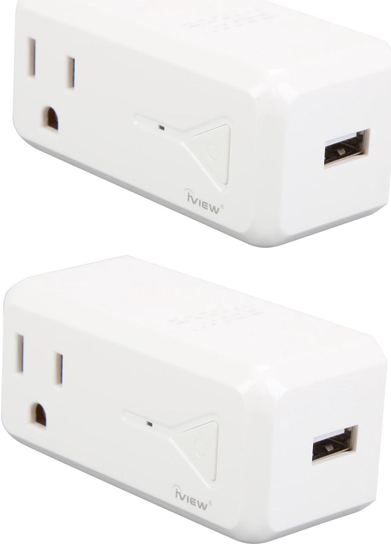 iVIEW ISC100 Smart Wi-Fi Socket Double Pack