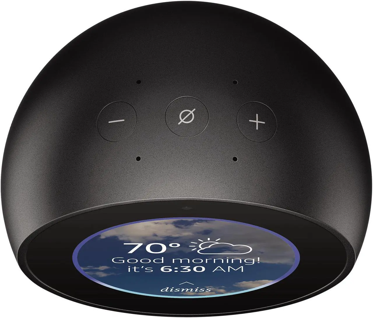 Alt view image 4 of 5 - Amazon Echo Spot - Black
