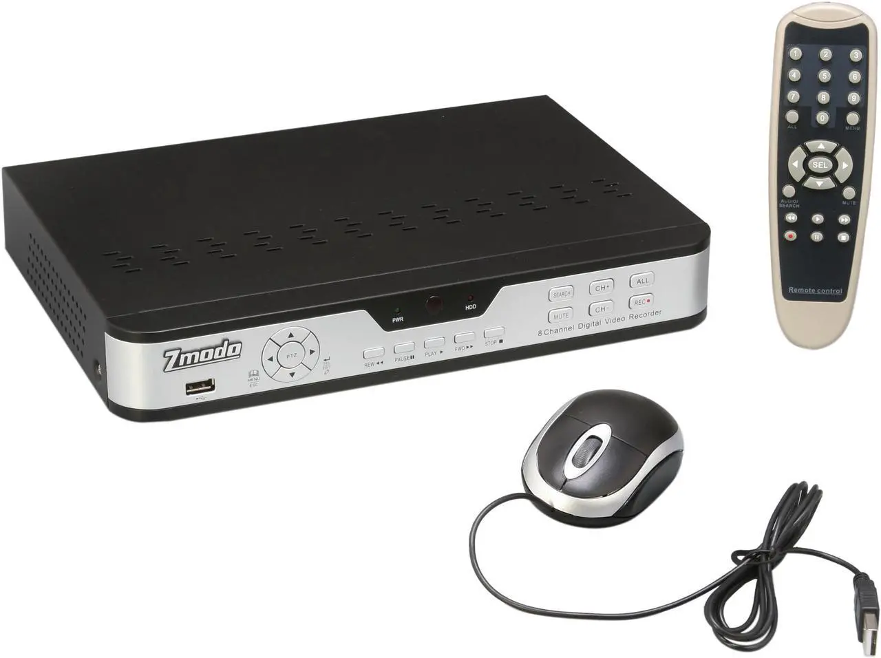 Main image of Zmodo DVR-H9108V 8 x BNC 8 Channel CCTV Security Surveillance Security DVR - 3G Mobile