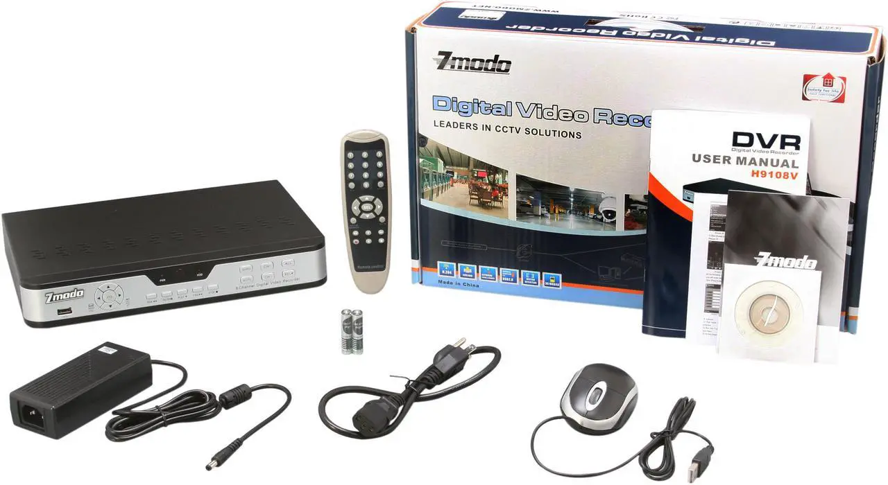Alt view image 7 of 7 - Zmodo DVR-H9108V 8 x BNC 8 Channel CCTV Security Surveillance Security DVR - 3G Mobile