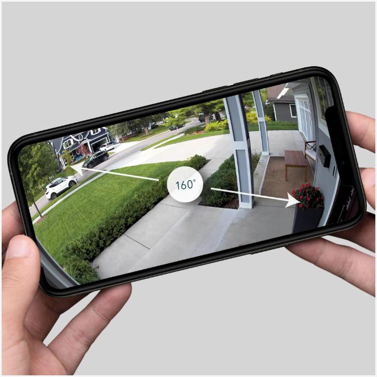 Alt view image 6 of 8 - Arlo Pro 5S 2K Spotlight Camera - 3 Pack Security Cameras Wireless Outdoor, Dual Band Wi-Fi, Color Night Vision, 2-Way Audio, Home Security Cameras, Home Improvement