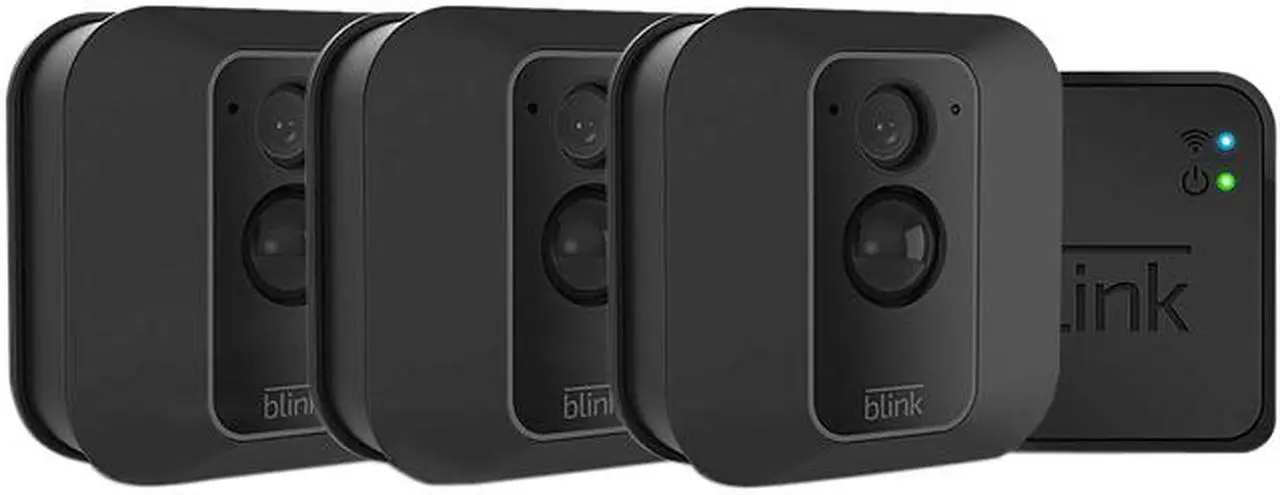 Main image of Blink XT2 Outdoor/Indoor Smart Security Camera - 3 Camera Kit with Cloud Storage Included, 2-way Audio, 2-year Battery Life