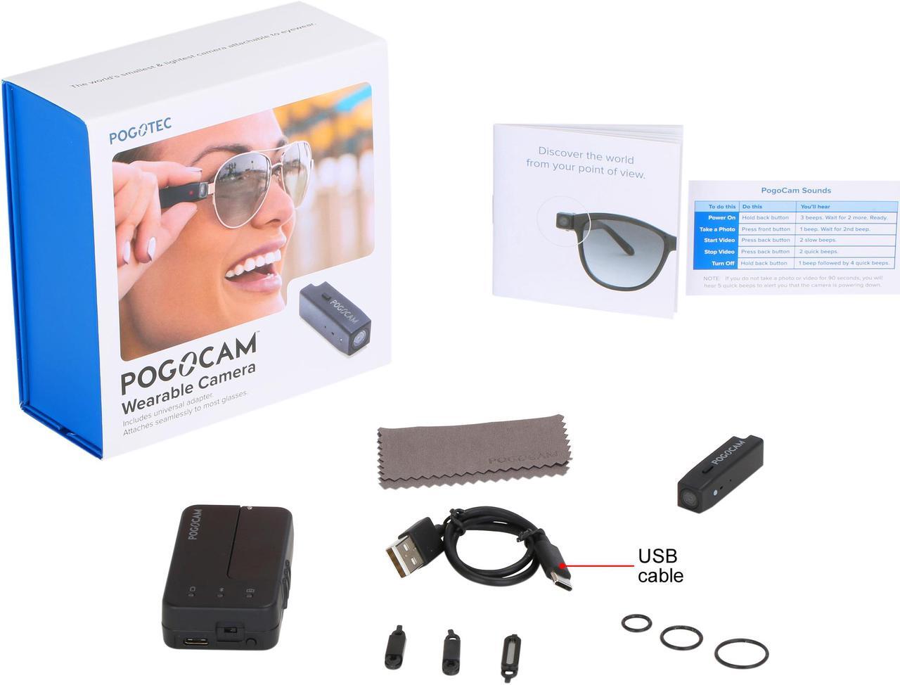 Alt view image 12 of 11 - PogoCam: Tiny, Removable Photo & HD Video Camera for Your Glasses | by PogoTec