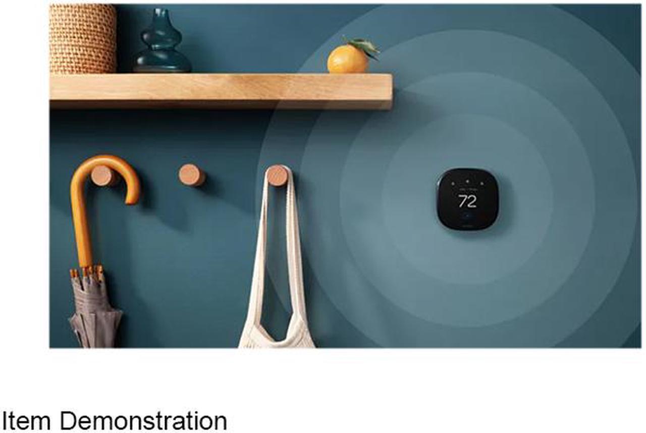 Alt view image 5 of 7 - ecobee New Smart Thermostat Premium with Smart Sensor and Air Quality Monitor - Programmable Wifi Thermostat - Works with Siri, Alexa, Google Assistant