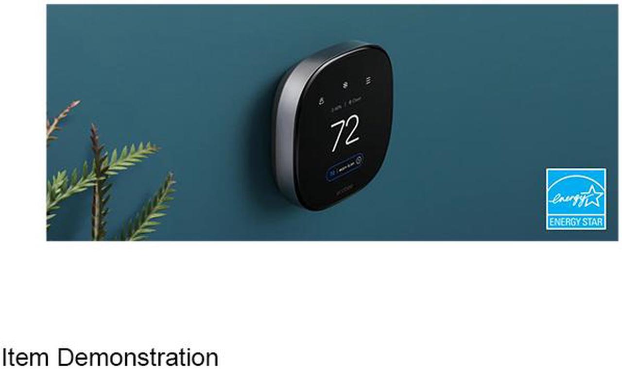 Alt view image 7 of 7 - ecobee New Smart Thermostat Premium with Smart Sensor and Air Quality Monitor - Programmable Wifi Thermostat - Works with Siri, Alexa, Google Assistant