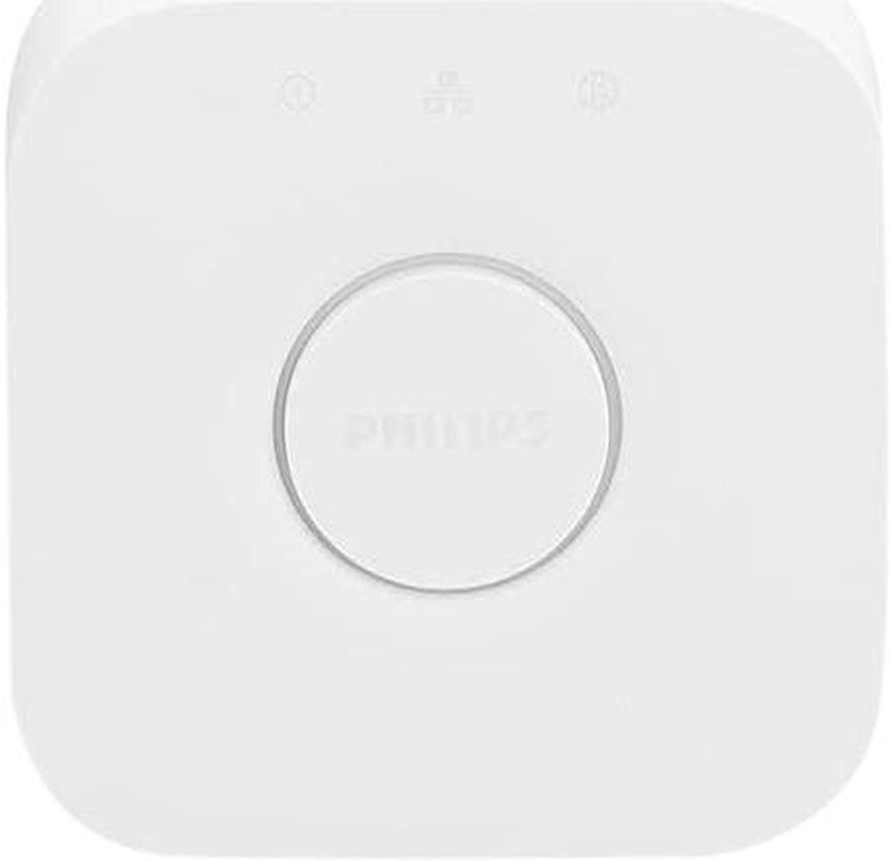 Philips 458471 Hue Smart Bridge (Compatible with Amazon Alexa, Apple HomeKit and Google Assistant), White Ambiance