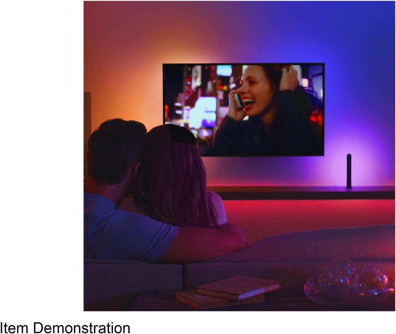 Alt view image 8 of 13 - Philips Hue Play White & Color Ambiance Smart LED Bar Light (2-Pack) + Hue Bridge Bundle (7820230U7-KIT)