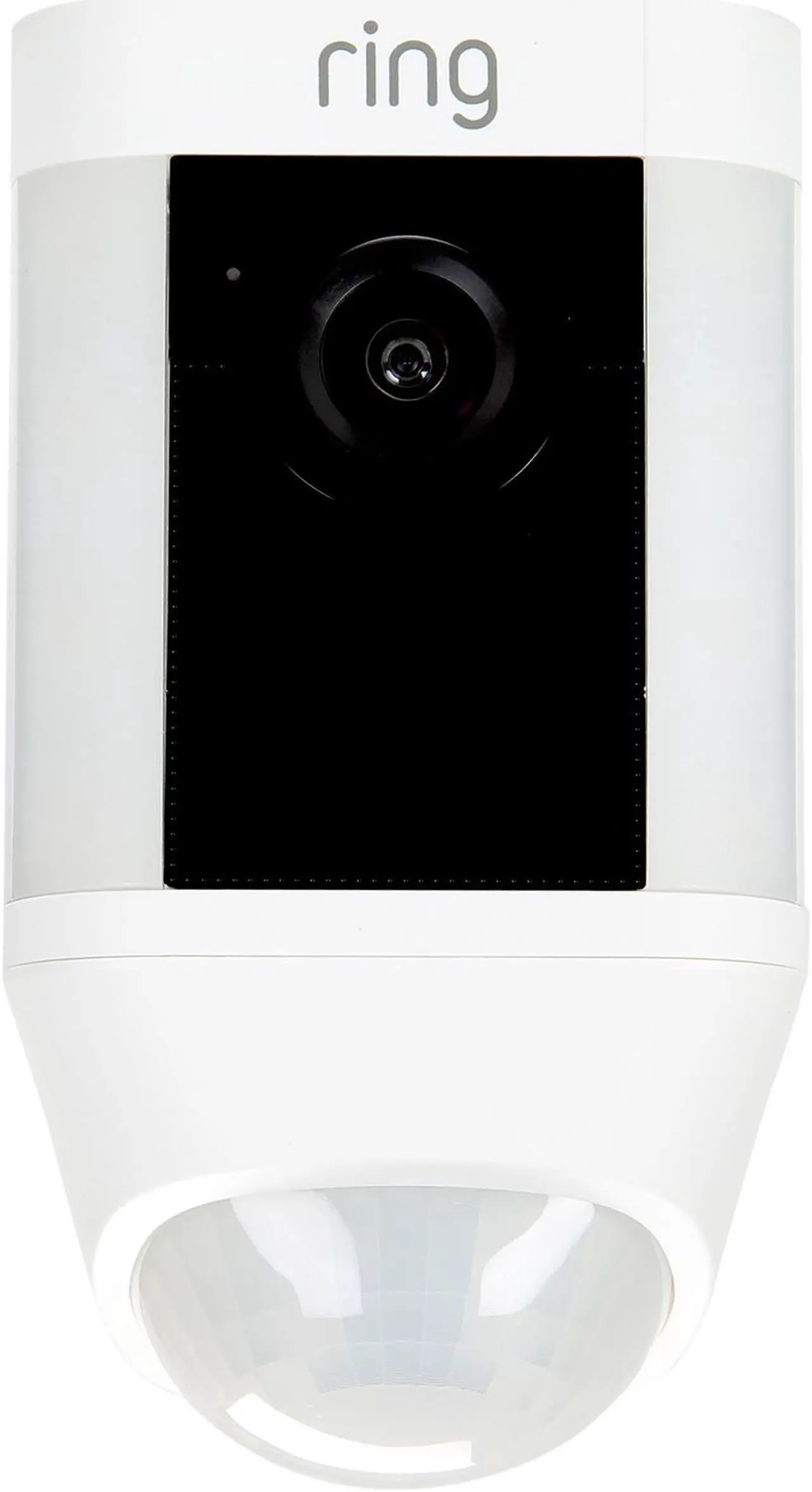 Alt view image 3 of 9 - Ring Spotlight Cam Battery HD Security Camera with Built Two-Way Talk and a Siren Alarm, White