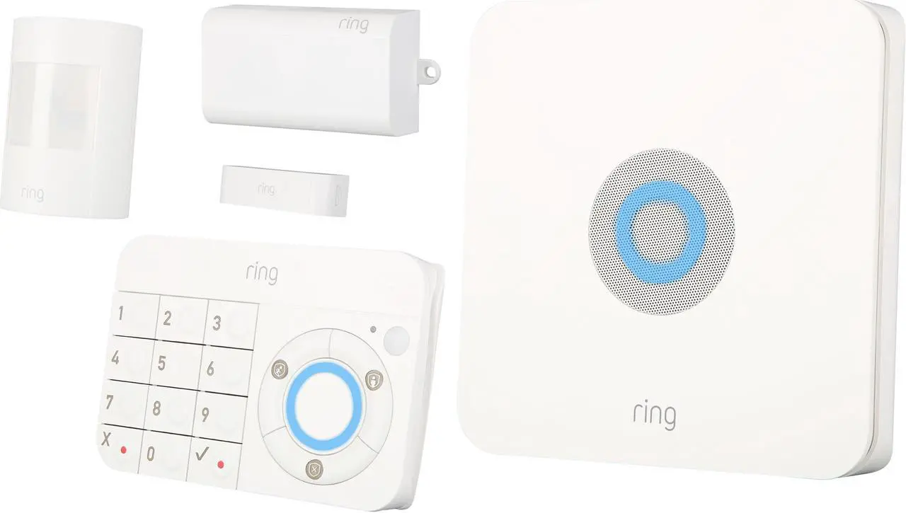 Main image of Ring Alarm (5 Pcs Kit) Home Security System with Optional 24/7 Professional Monitoring, No contracts, Works with Alexa