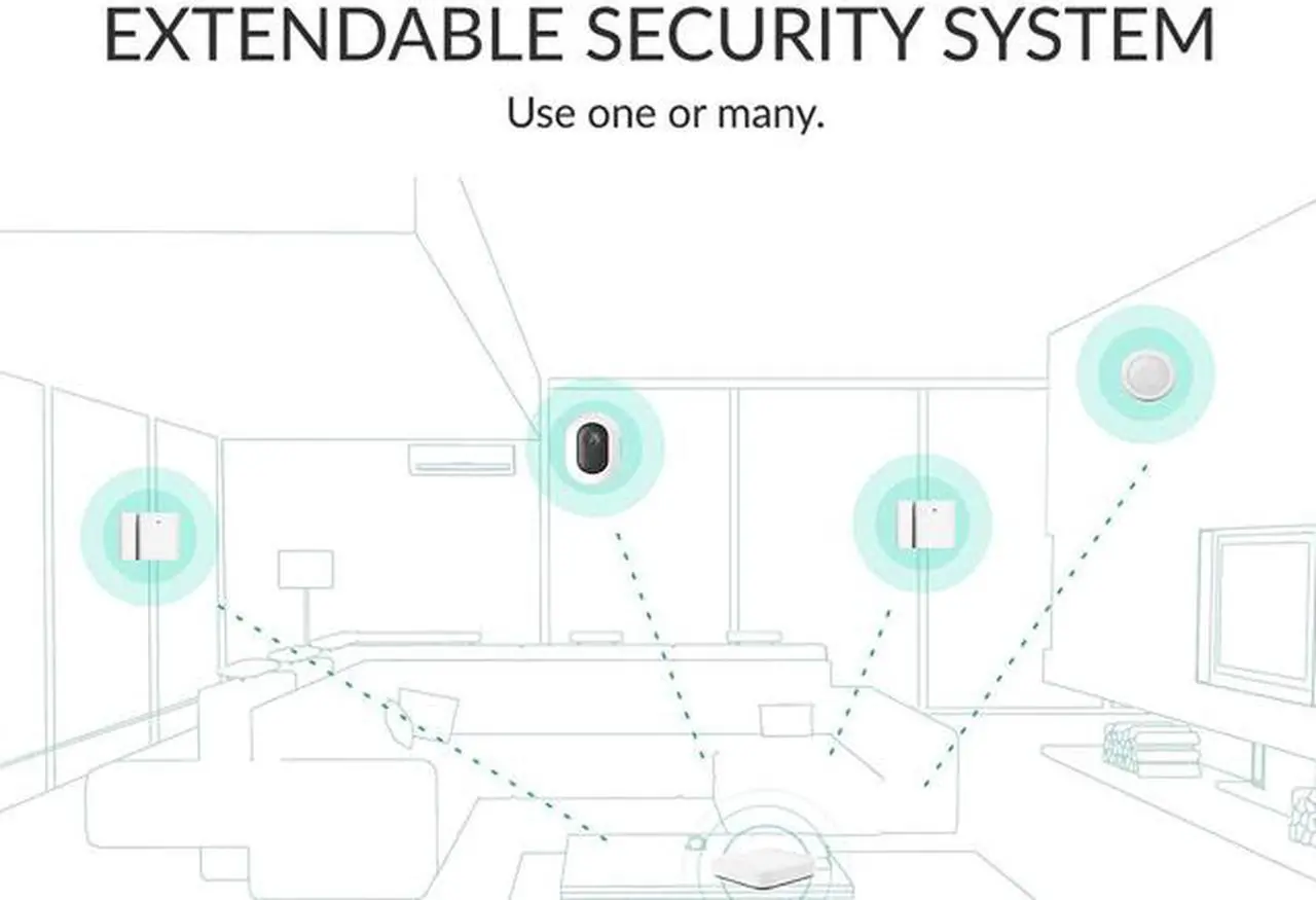 Alt view image 3 of 6 - Kami by Yi Camera HD 1080P Wire-Free Home Security Camera Kit, Outdoor Rechargeable Battery with Motion Detection, Night Vision, 2-Way Audio & 6 Months 7-Day Cloud Service via Kami APP or YI Home APP