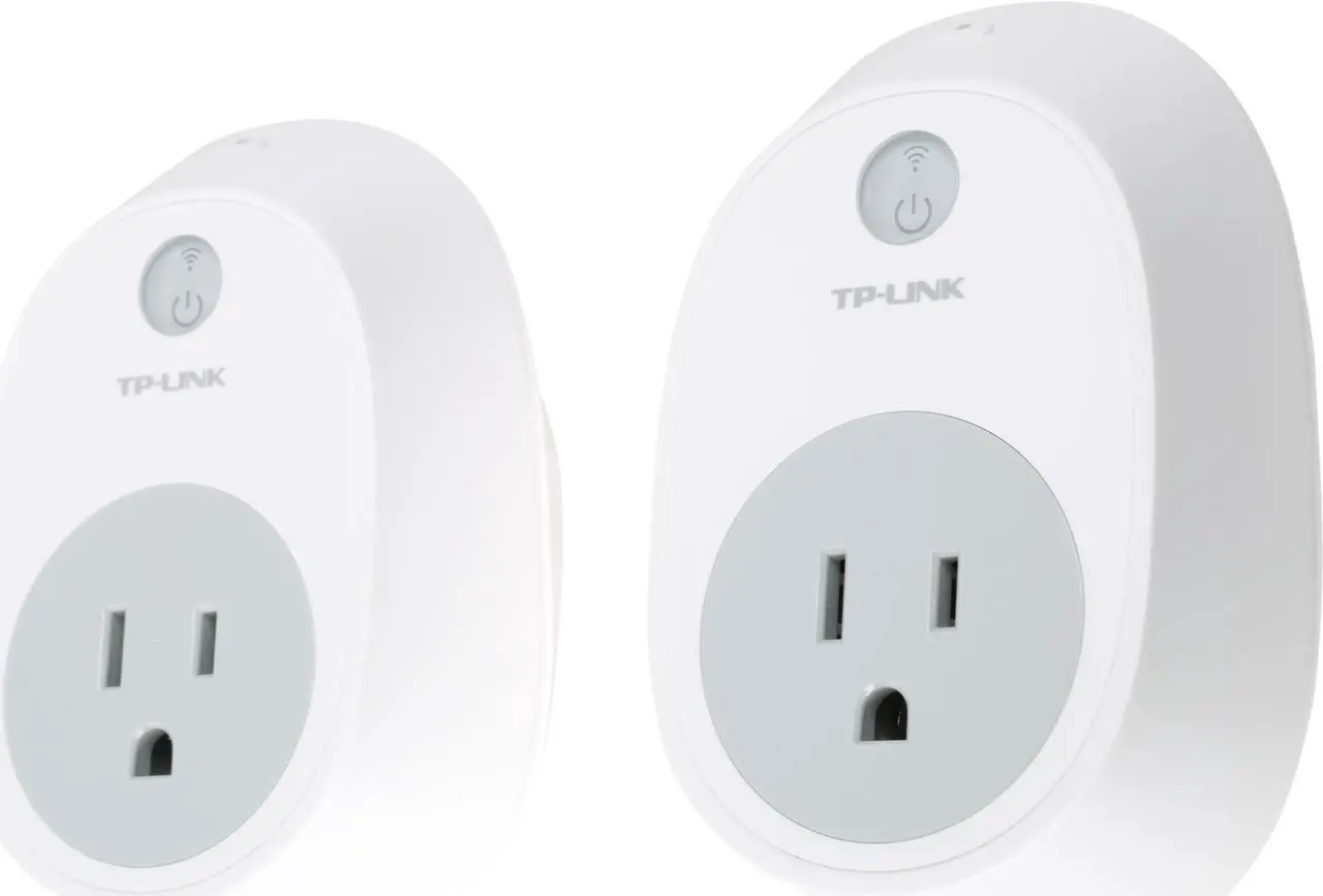 Main image of TP-LINK HS100KIT Smart Plug, Wi-Fi Enabled, Control Your Electronics from Anywhere, Energy Saving, Compatible with Google Home and Amazon Echo Alexa (2-Pack)