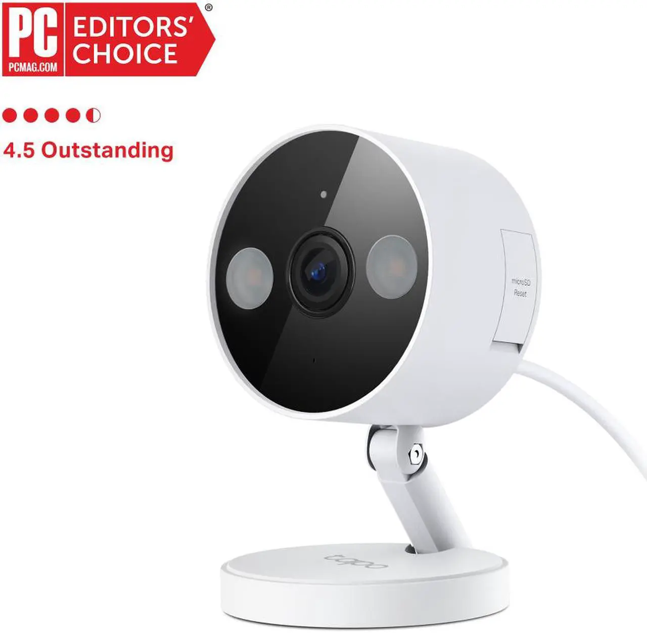 Main image of TP-Link Tapo 2K QHD Security Camera, Indoor/Outdoor, Color Night Vision, Free Person/Pet/Vehicle Detection, Invisible IR Mode, SD Storage (Tapo C120)