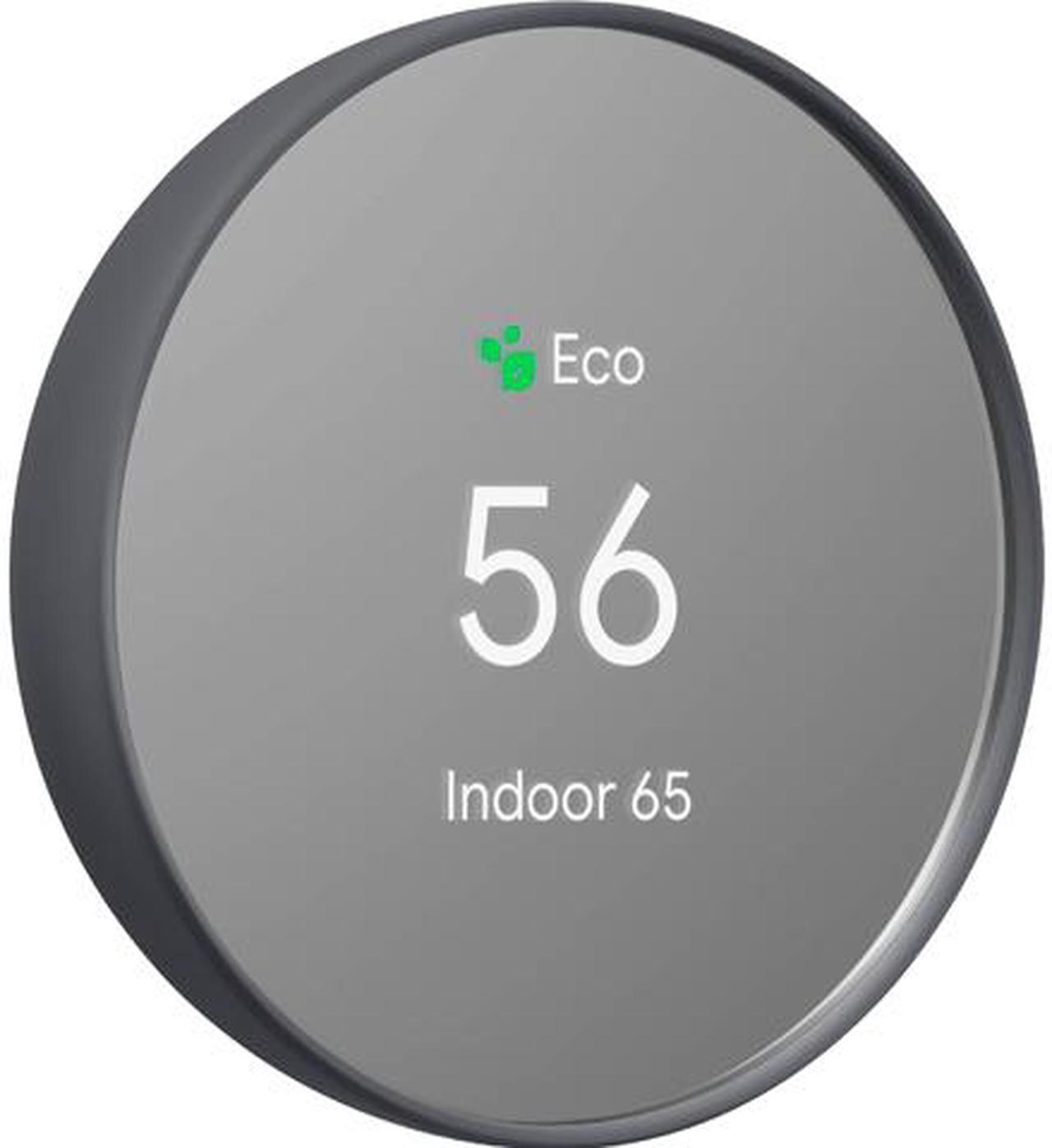 Main image of Google GA02081-CA Nest Thermostat Charcoal