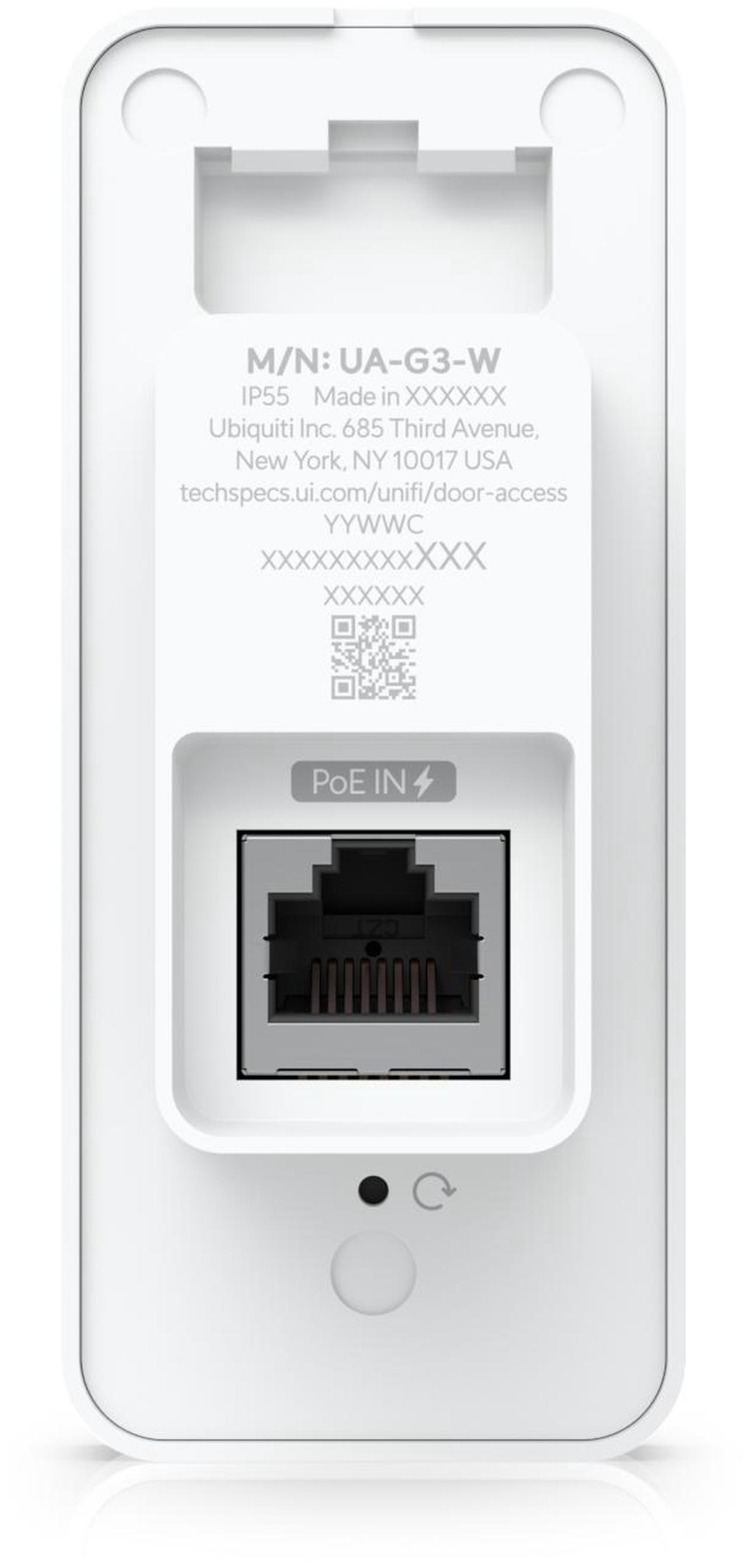 Alt view image 4 of 5 - Ubiquiti G3 Reader, Compact third-generation access reader, White (UA-G3-W)