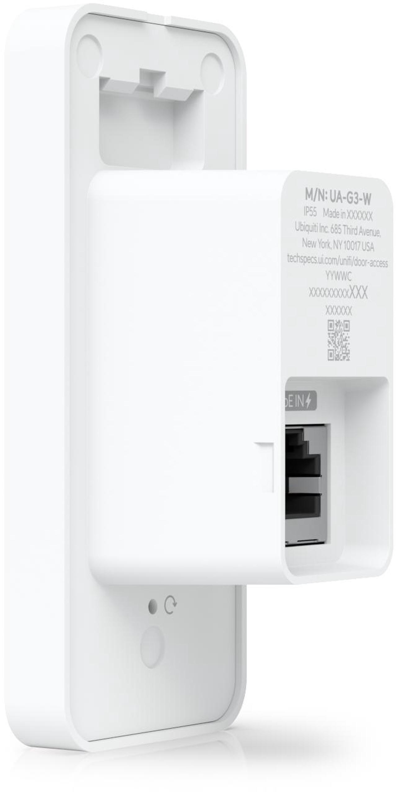 Alt view image 3 of 5 - Ubiquiti G3 Reader, Compact third-generation access reader, White (UA-G3-W)