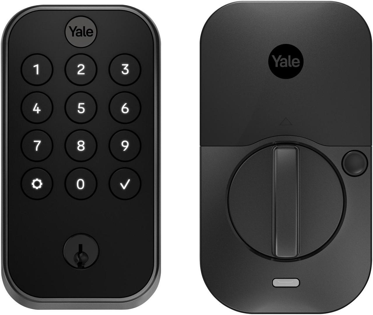 Yale Assure Lock 2 Keypad with Wi-Fi in Black Suede