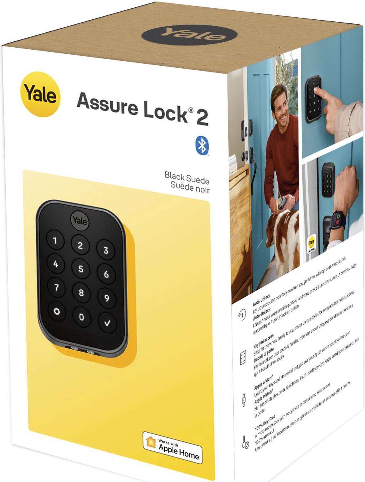 Alt view image 4 of 5 - Yale Assure Lock 2 Key-Free Keypad with Bluetooth in Satin Nickel