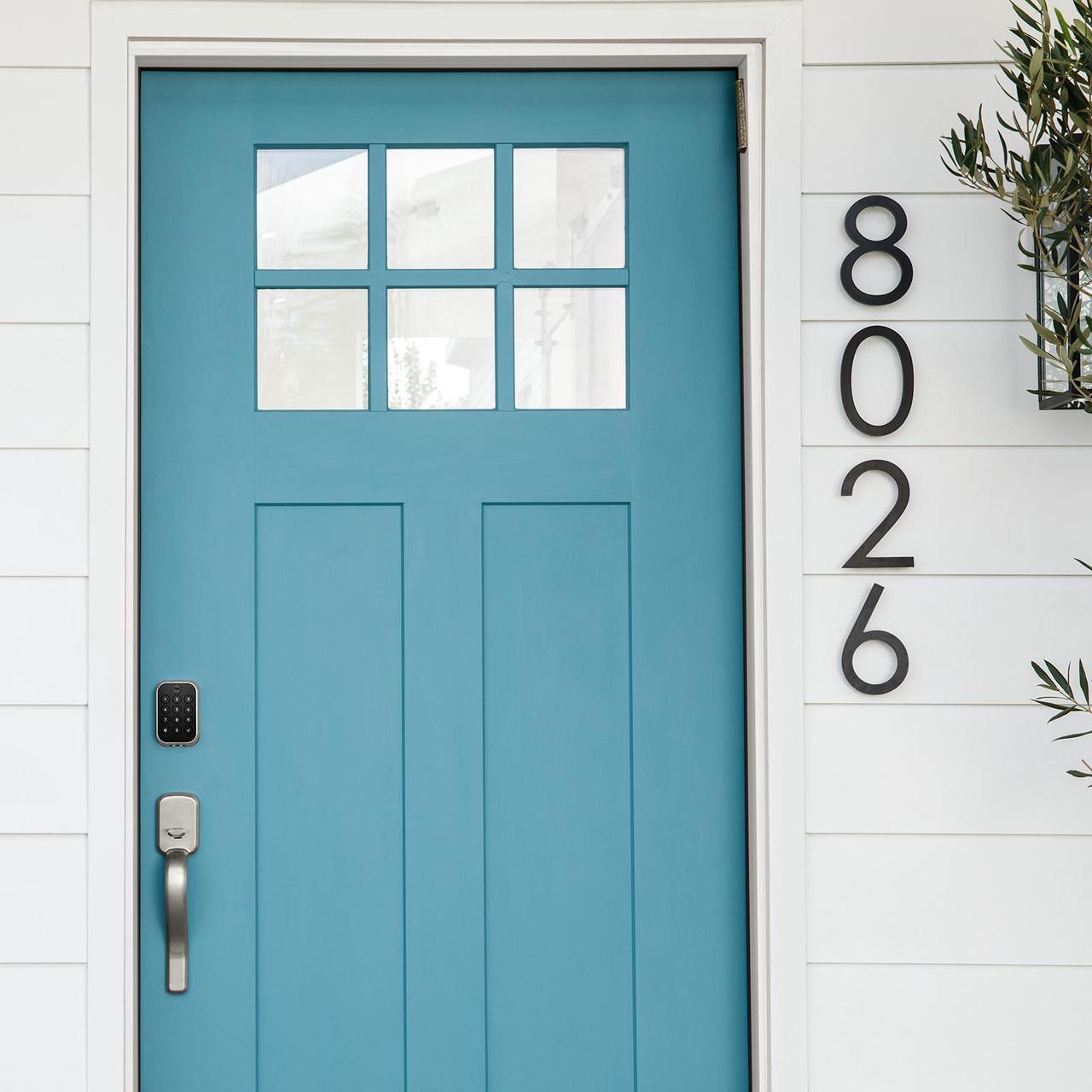 Alt view image 2 of 5 - Yale Assure Lock 2 Key-Free Keypad with Bluetooth in Satin Nickel