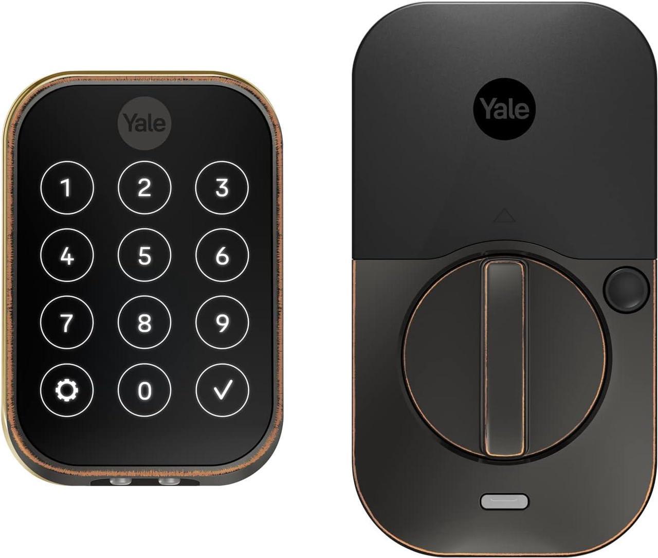 YALE ASSURE LOCK 2 BLUETOOTH TOUCHSCREEN OIL RUBBED BRONZE