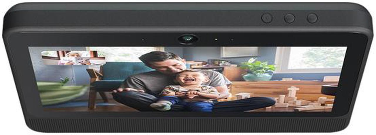 Alt view image 4 of 5 - Portal from Facebook. Smart, Hands-Free Video Calling with Alexa Built-in (Black)