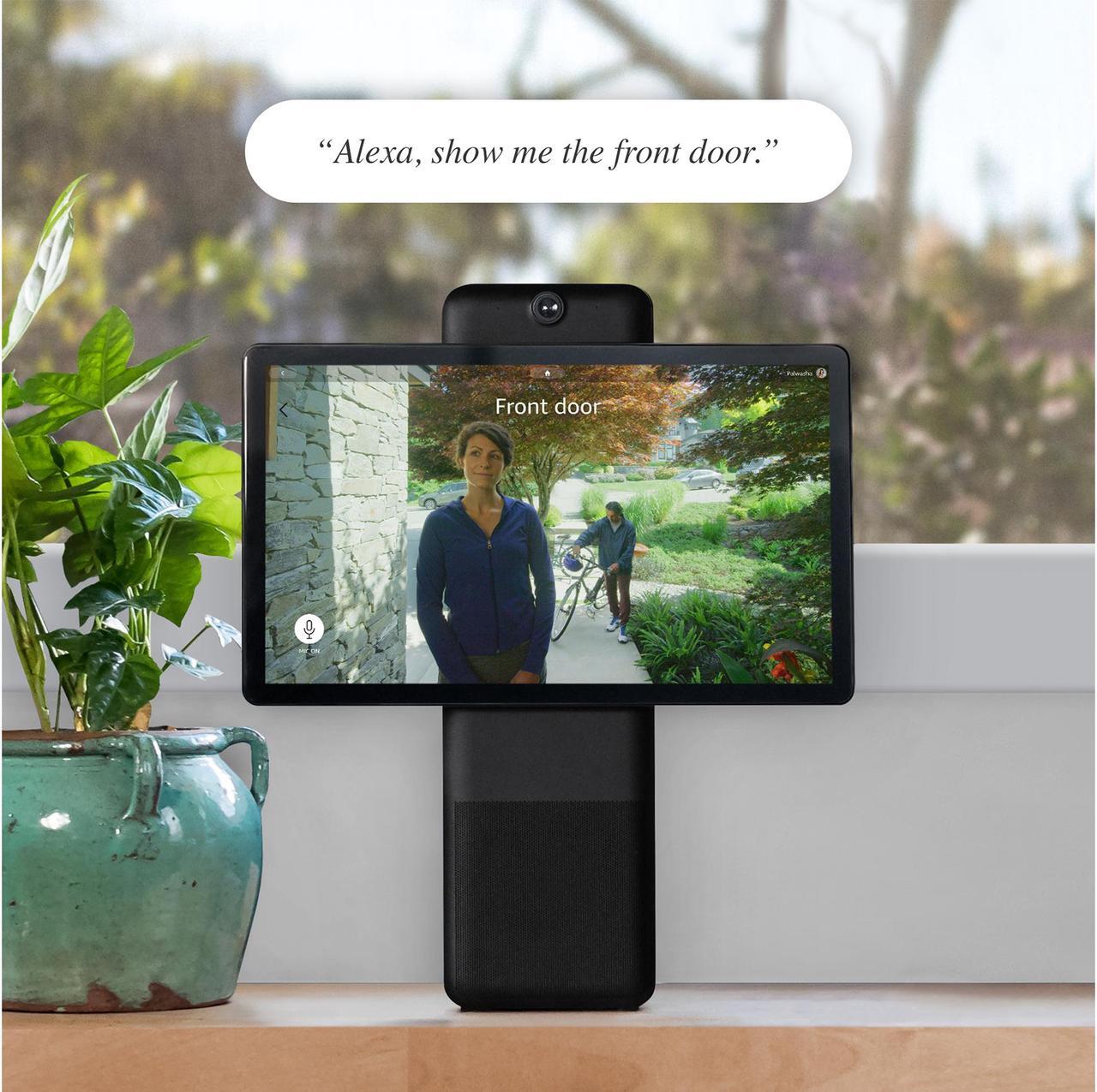 Alt view image 5 of 6 - Facebook Portal Plus Smart Video Calling 15.6" Touch Display with Alexa Black