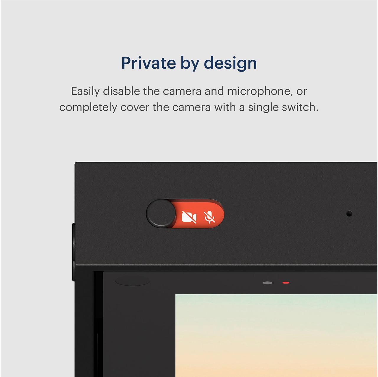 Alt view image 7 of 7 - Facebook Portal Smart Video Calling 10" Touch Screen Display with Alexa Black
