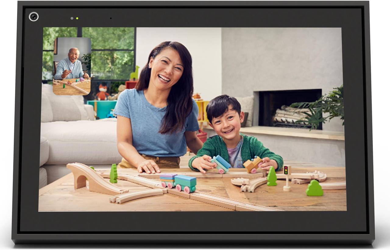 Main image of Facebook Portal Smart Video Calling 10" Touch Screen Display with Alexa Black