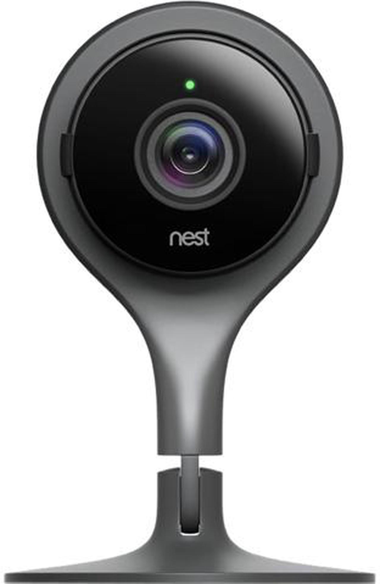 Google Nest Cam Indoor WiFi Security IP Camera - Black (NC1102EF)