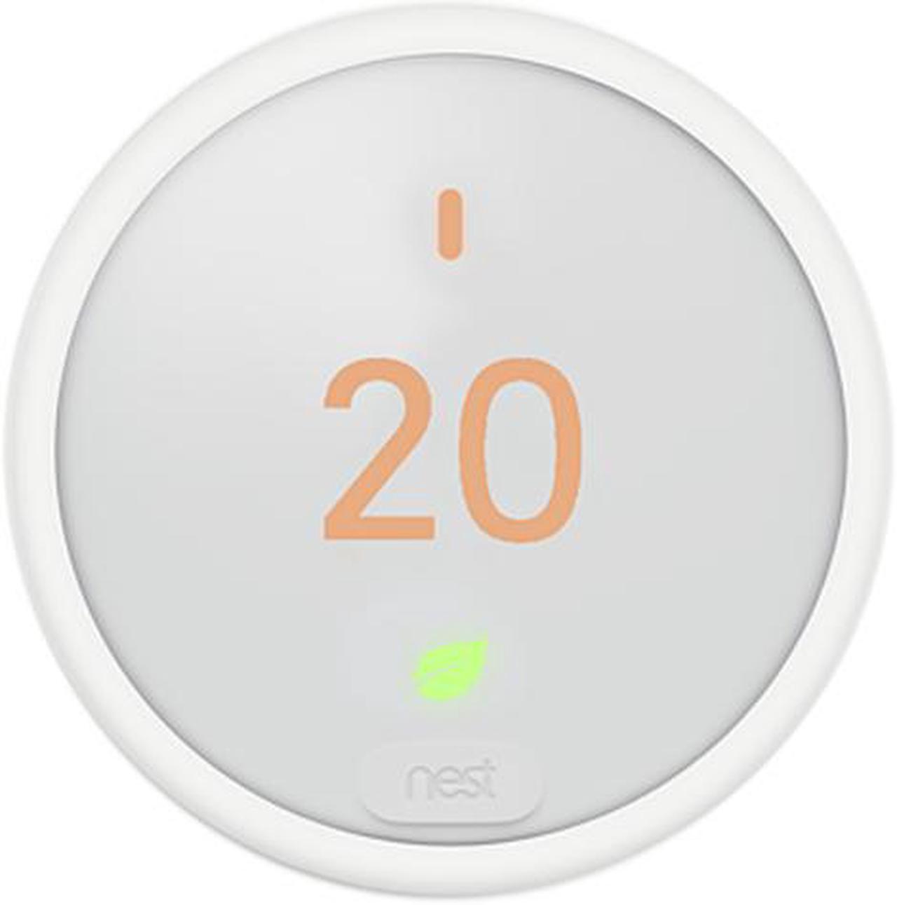 Main image of Google Nest Thermostat E, Wi-Fi Smart Thermostat - White (T4000EF)