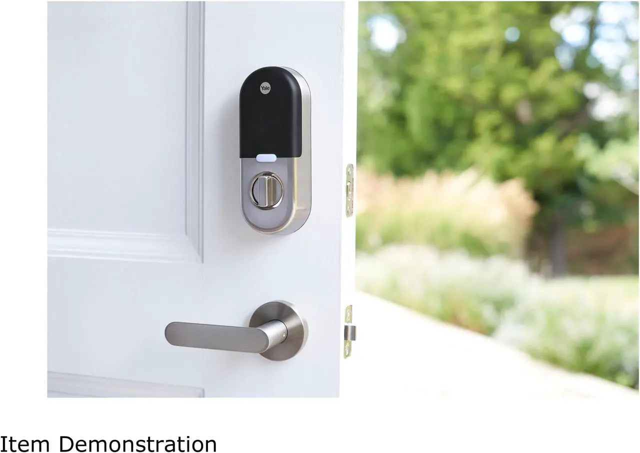 Alt view image 4 of 4 - Nest x Yale lock with Nest Connect, Satin Nickel