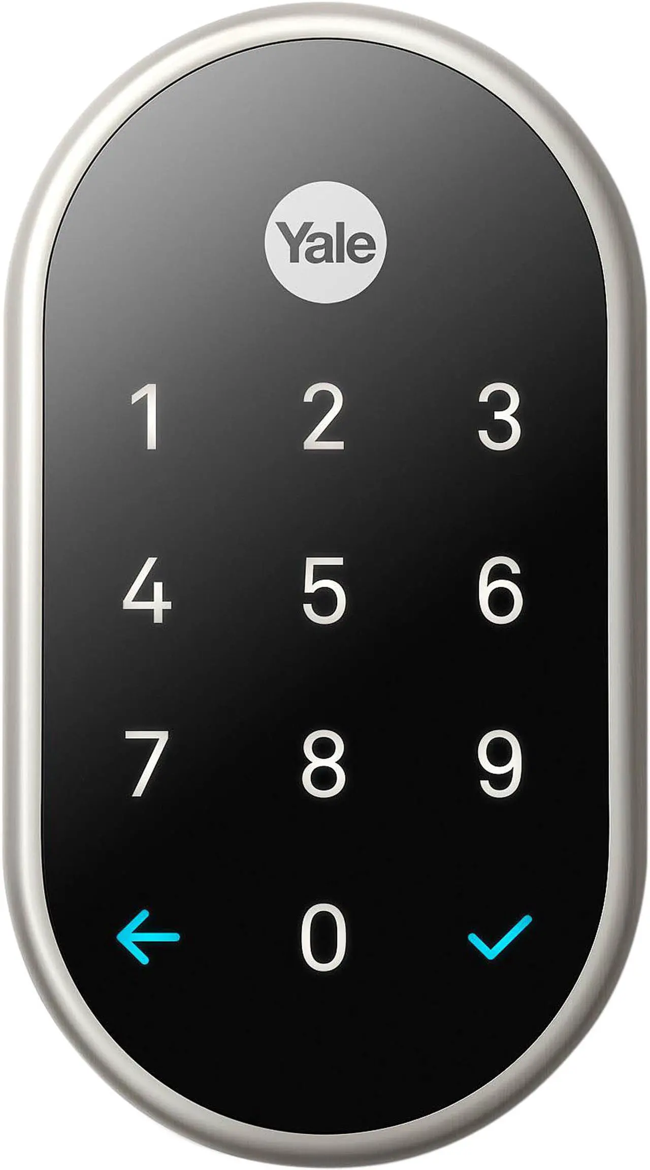 Main image of Nest x Yale lock with Nest Connect, Satin Nickel