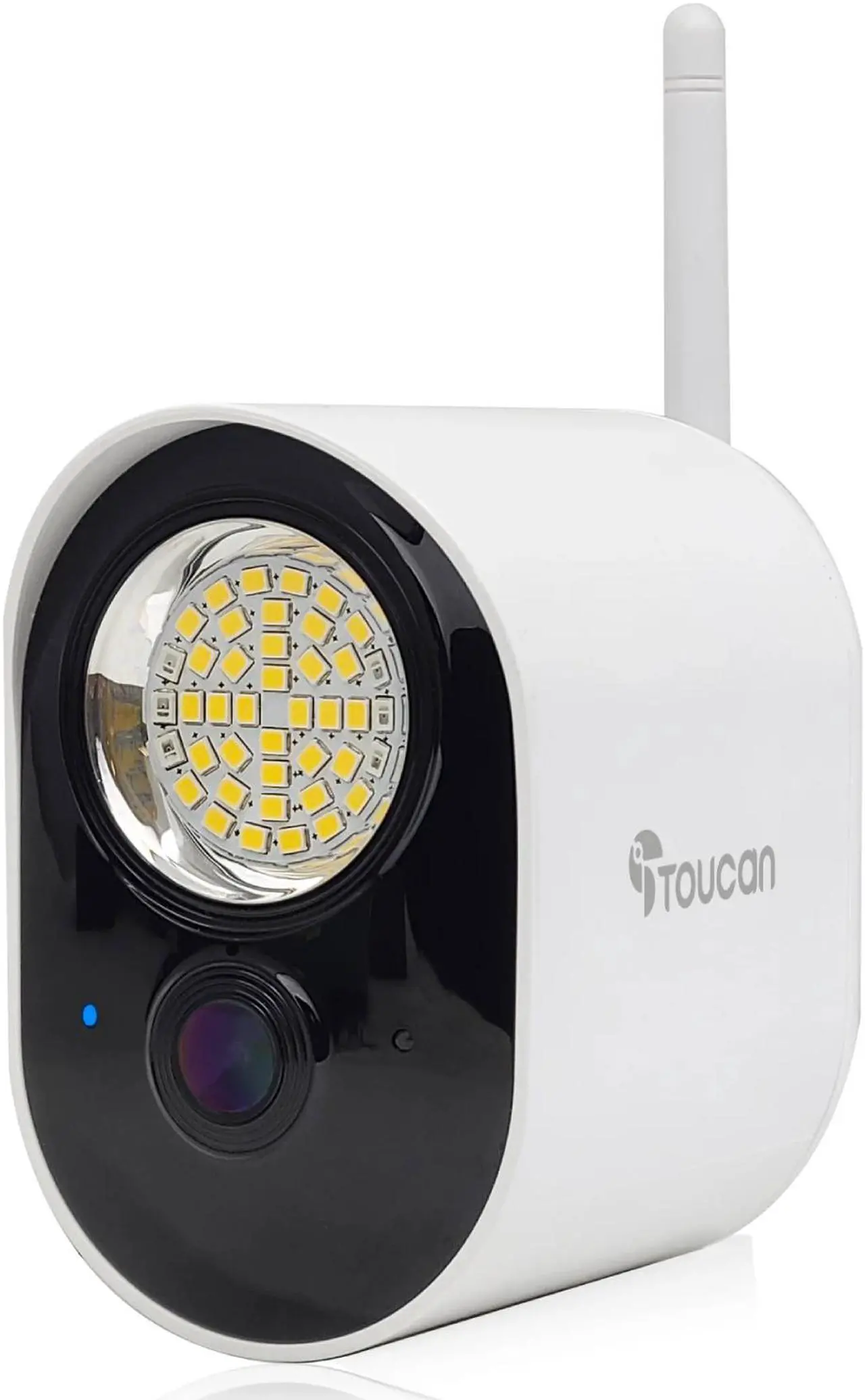 Main image of TOUCAN Security Floodlight Camera, 1080P Full HD | Outdoor Security Camera TSLC10WU