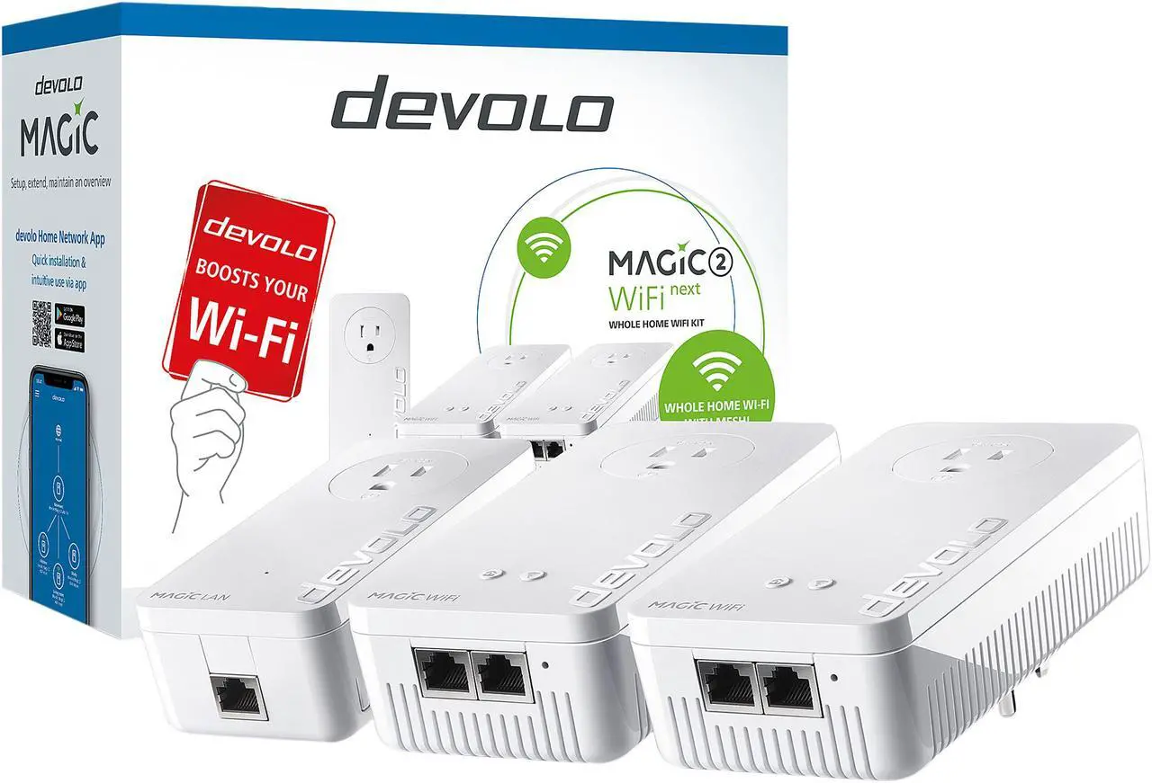 Main image of devolo Magic 2 WiFi next Whole Home Wi-Fi Kit