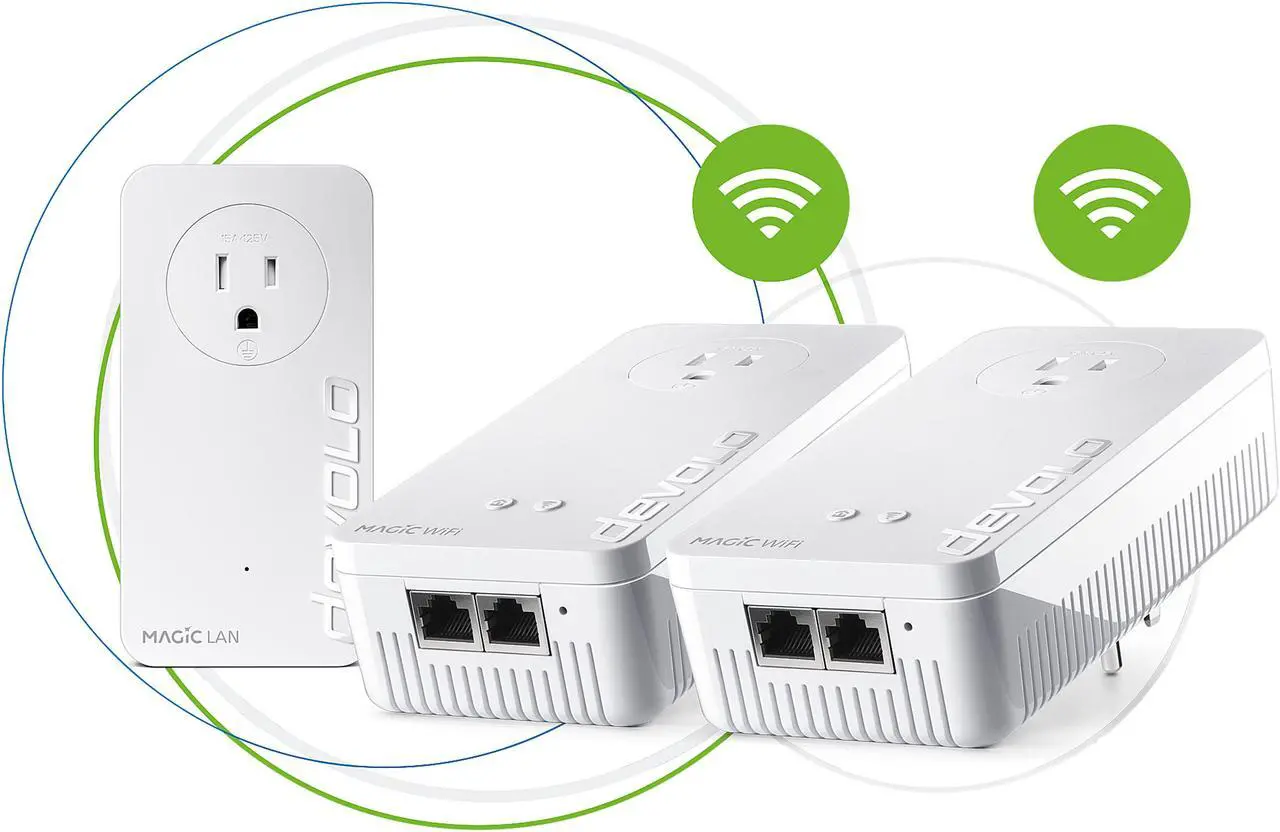 Alt view image 2 of 4 - devolo Magic 2 WiFi next Whole Home Wi-Fi Kit